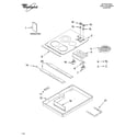 Whirlpool GJC3034RS01 cooktop parts, optional parts diagram