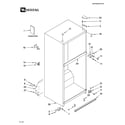 Maytag MTB1954MES00 cabinet parts diagram