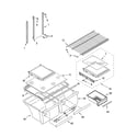 Maytag MTB2254MEW00 shelf parts diagram