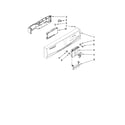Whirlpool DU1055XTSQ2 control panel parts diagram