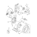 Whirlpool 8530040 bulkhead parts diagram