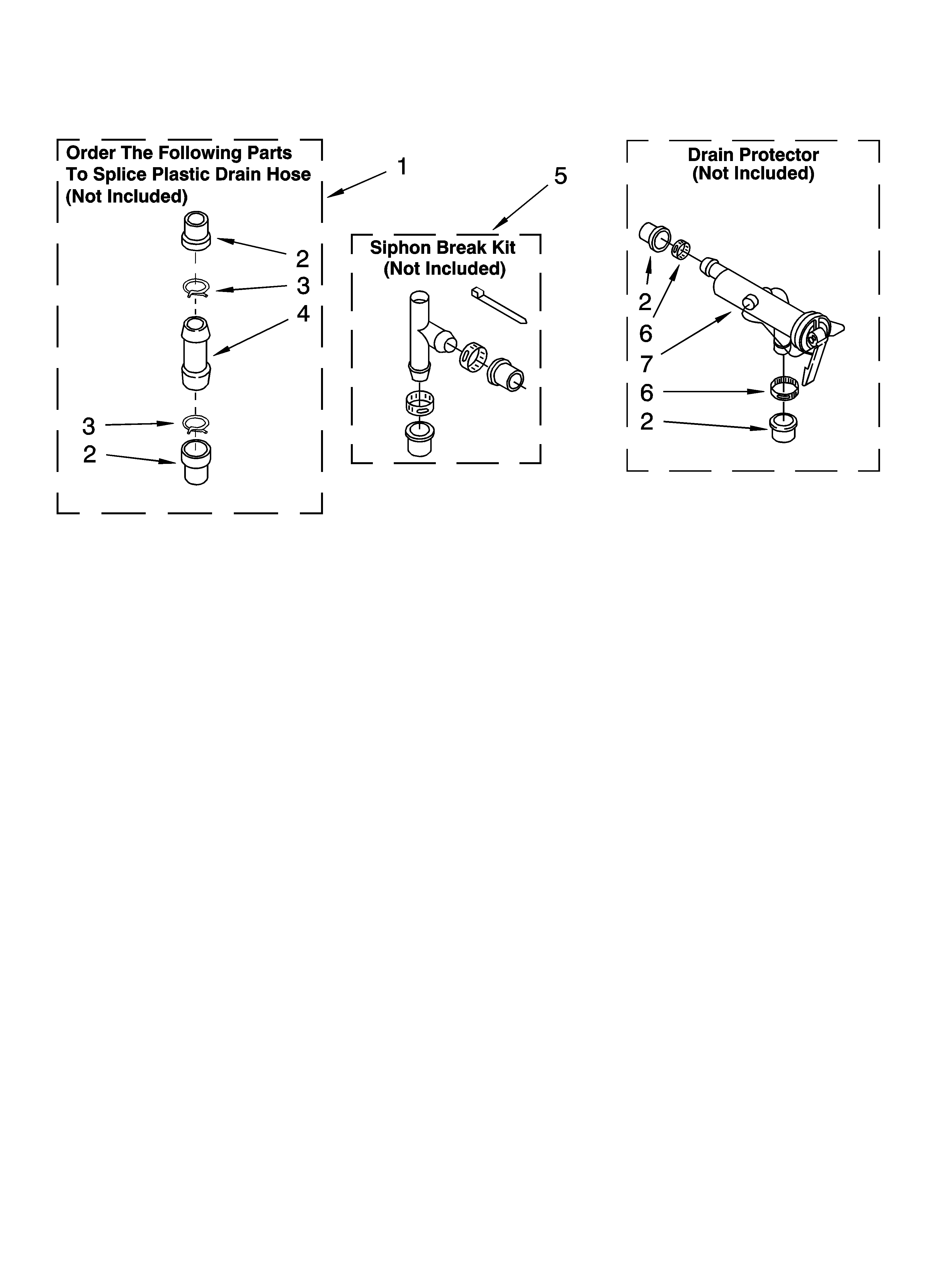 Inglis IJ45001 water system parts diagram
