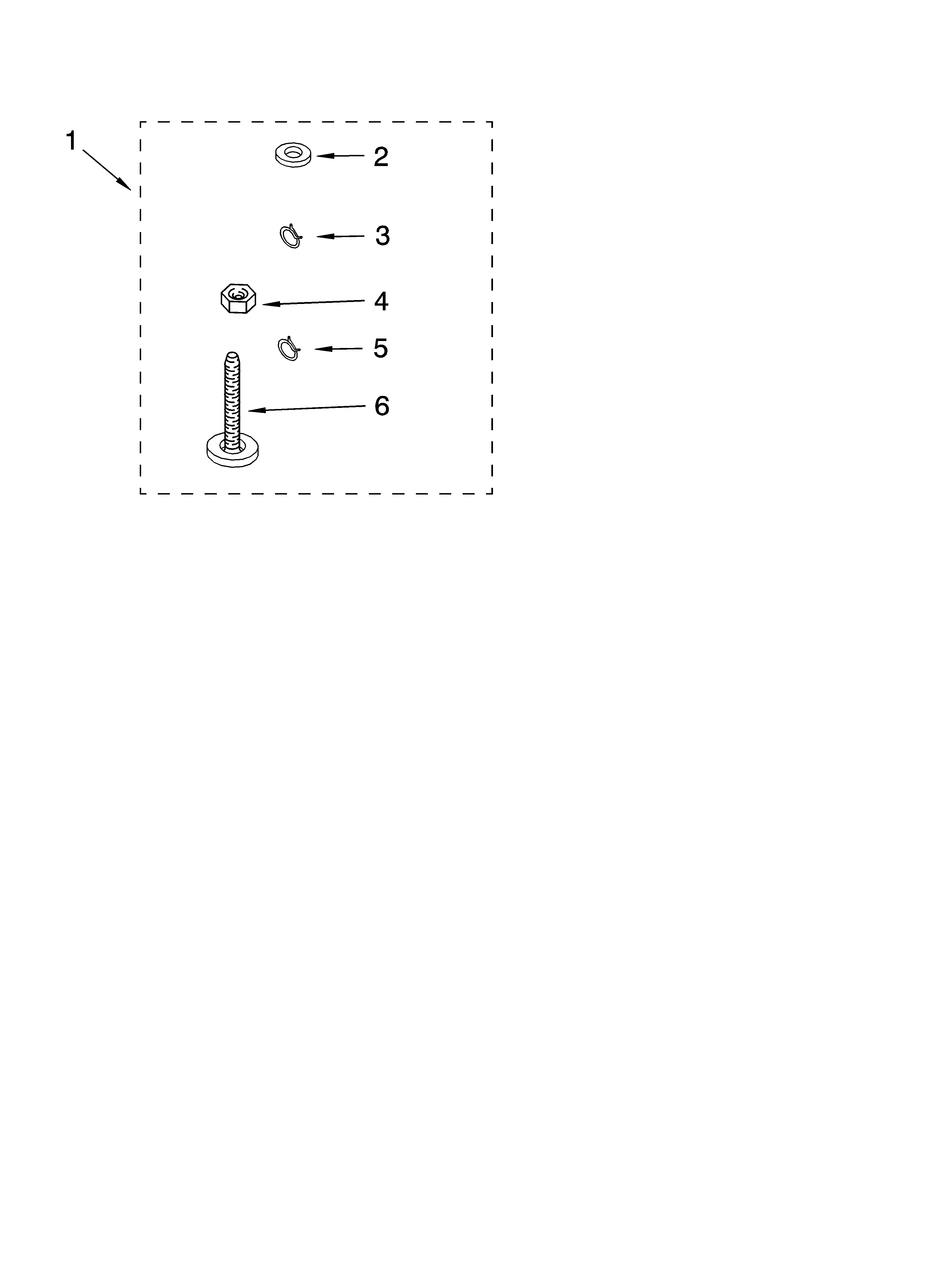 Inglis IJ45001 miscellaneous  parts, optional parts (not included) diagram