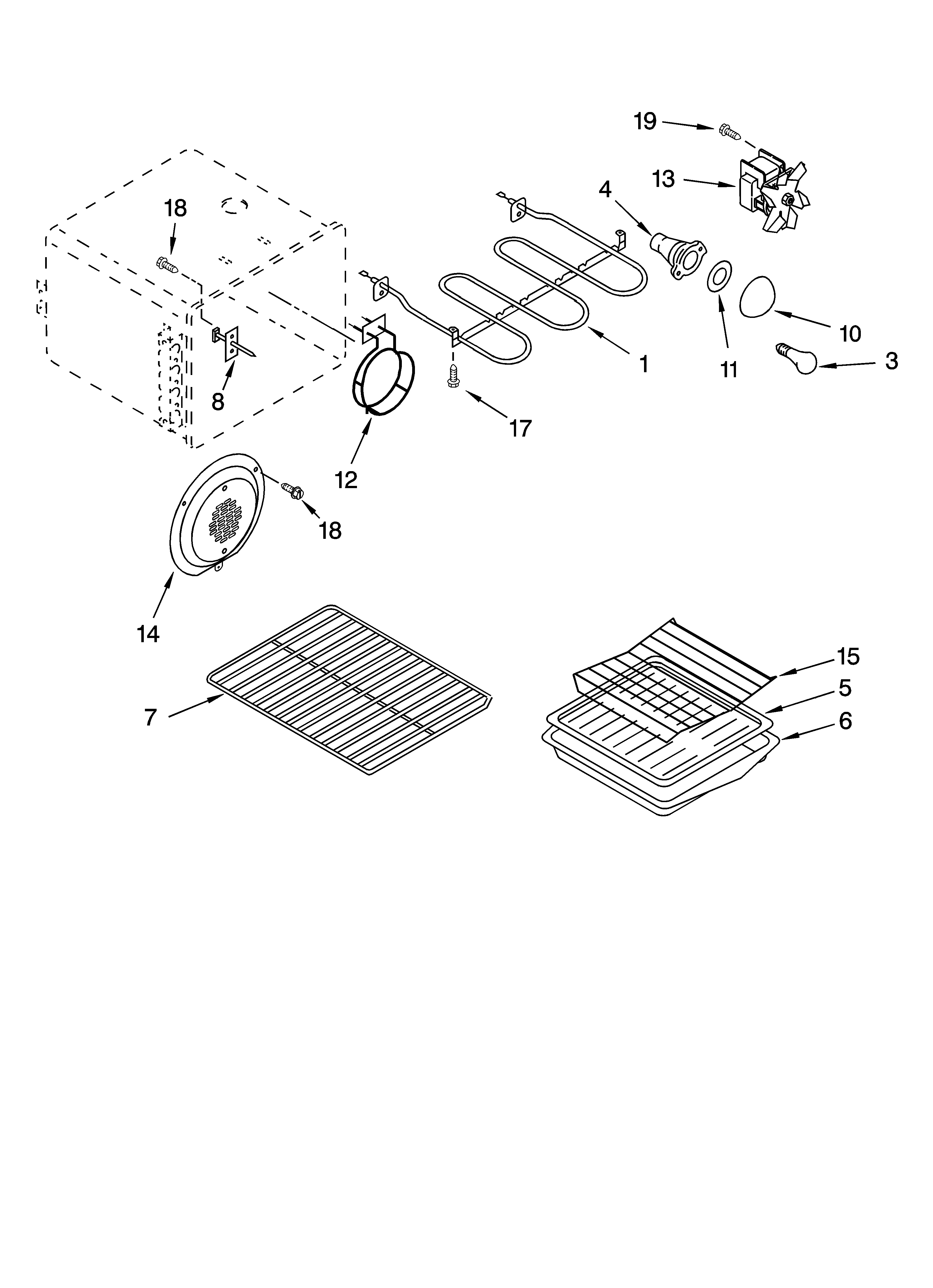 Inglis IJP89800 oven parts diagram
