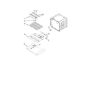 KitchenAid KEBK101SSS00 internal oven parts diagram