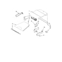 KitchenAid KEBK101SSS00 top venting parts, optional parts diagram