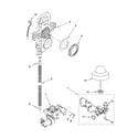KitchenAid KUDS02FRWH3 fill and overfill parts diagram