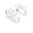 Whirlpool RF264LXST1 control panel parts diagram
