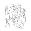 Whirlpool RF264LXST1 chassis parts diagram
