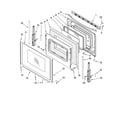Whirlpool RF362LXST1 door parts, optional parts diagram