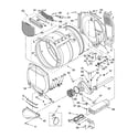 Whirlpool YGEW9250PL0 bulkhead parts diagram
