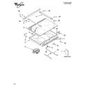 Whirlpool YGY396LXGQ5 cooktop parts diagram