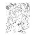 KitchenAid YKEHSO2RWH1 bulkhead parts diagram