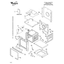 Whirlpool YGBD307PDB7 lower oven parts diagram