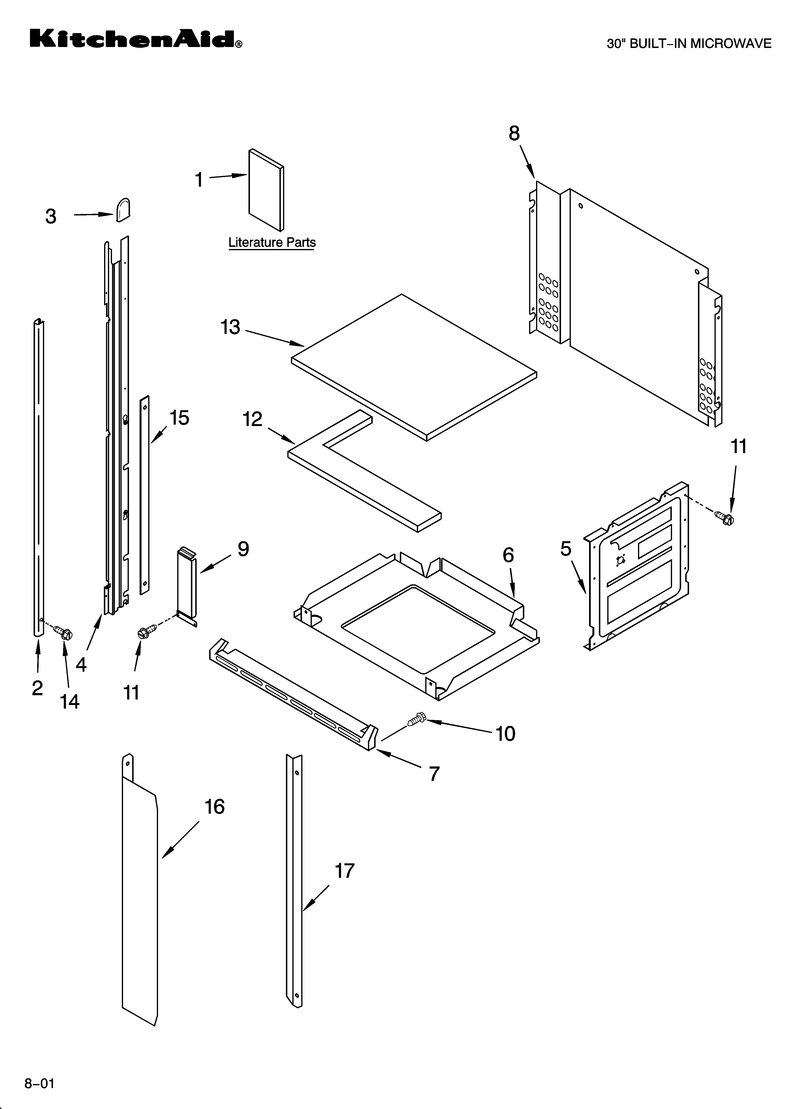 KitchenAid YKBHC109JS0 oven parts diagram