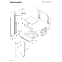 KitchenAid YKBMC140HS03 oven parts diagram
