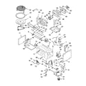 KitchenAid YKBMC140HS03 cabinet and stirrer parts diagram