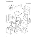 KitchenAid YKEBC177KB0 oven parts diagram