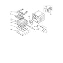 KitchenAid YKEBC177KB0 internal oven parts diagram