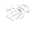 KitchenAid YKEBC278KB0 top venting parts, optional parts diagram