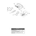 KitchenAid YKEMS307GS2 latch parts diagram