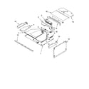 KitchenAid YKEMS307GS2 top venting parts diagram