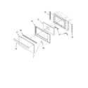 KitchenAid YKEMS307GS3 microwave door parts, miscellaneous parts diagram
