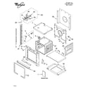 Whirlpool YRBS305PDQ7 oven parts diagram