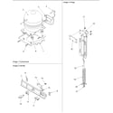Amana AFC2207AW-PAFC2207AW0 compressor, hinge & lock diagram