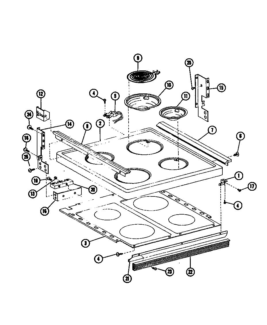 Amana ARR301-P8531201S page 1 diagram