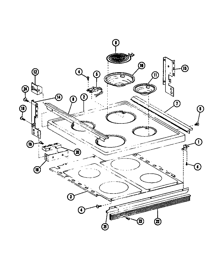 Amana ARR303-P8551102S page 1 diagram