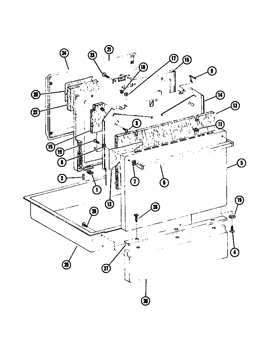 Amana ASR303-P8551106S page 6 diagram