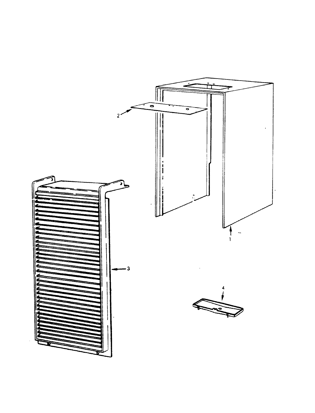 Amana DH13F2G-5F41A cabinet diagram