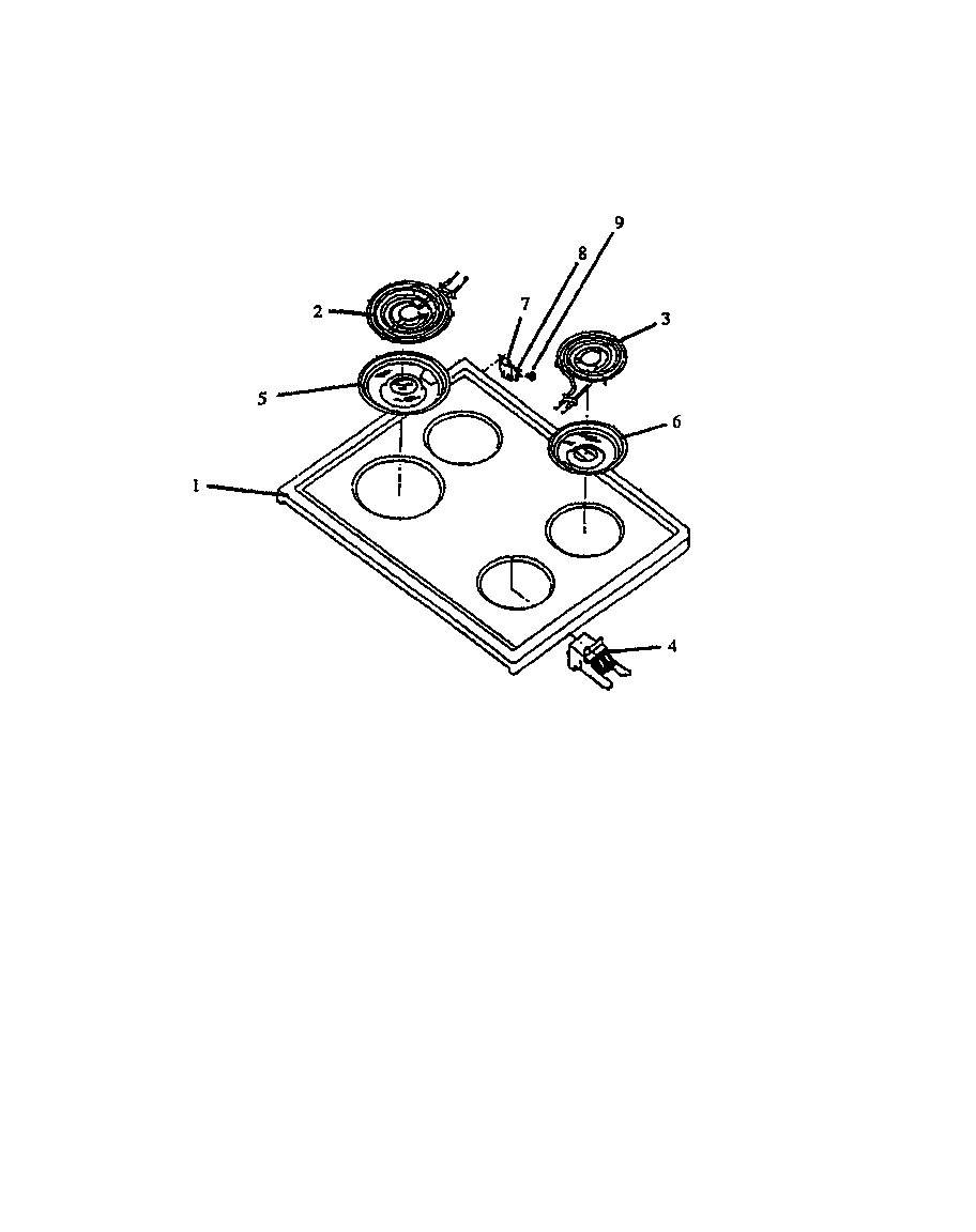 Caloric EHT-334 page 2 diagram