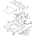 Maytag LAT9604AAE top diagram