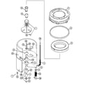 Maytag LAT9604AAE tub diagram