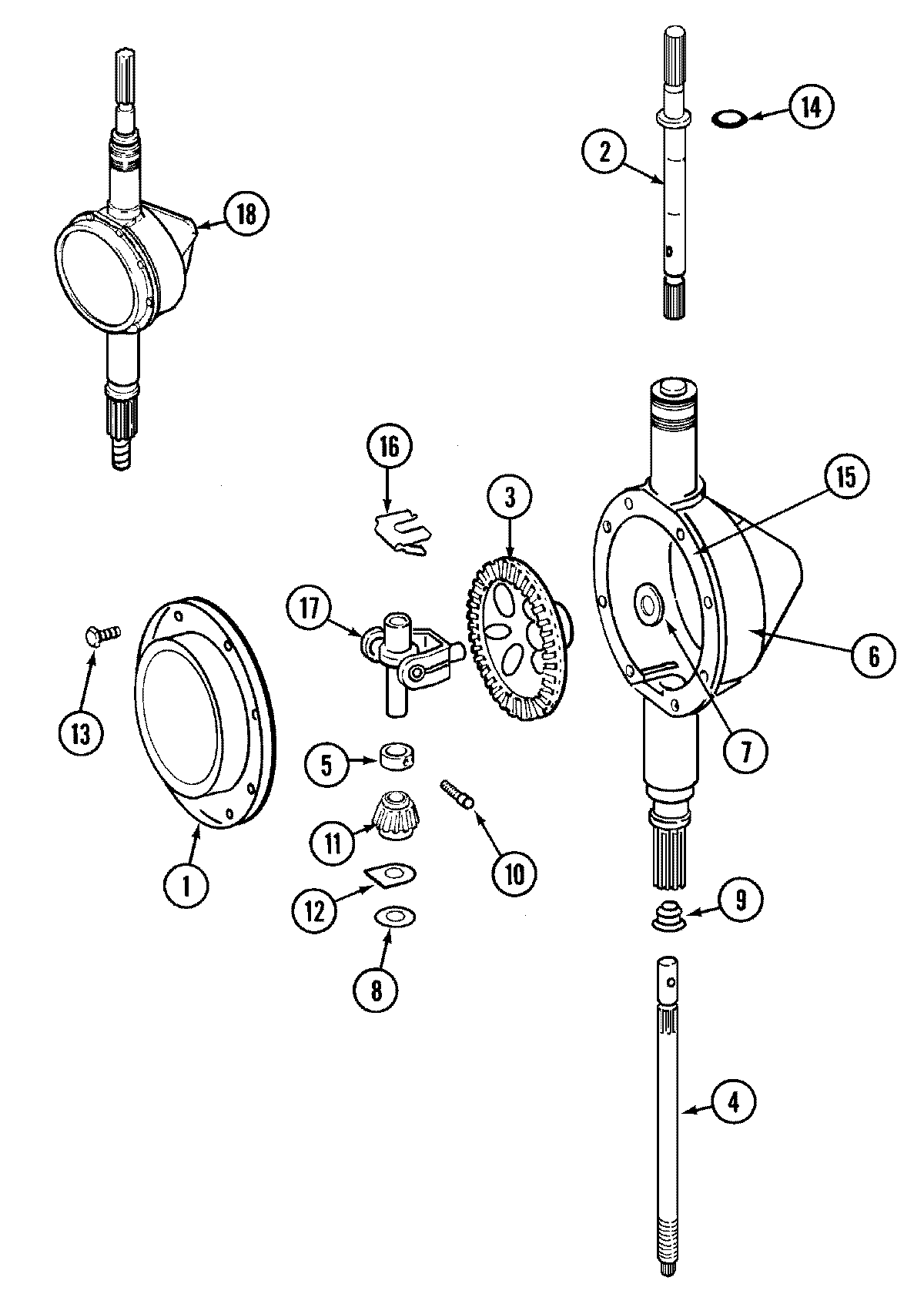 Maytag LAT9604ABE transmission diagram