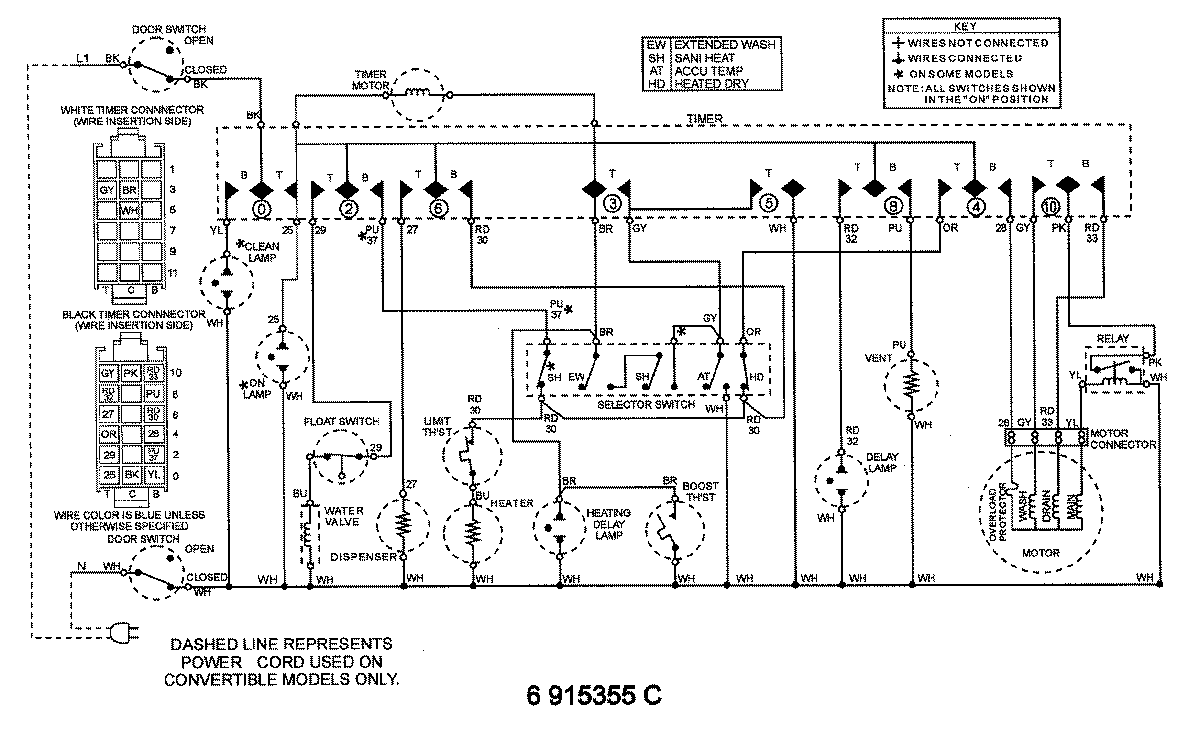 Maytag MDC4100AWE wiring information diagram