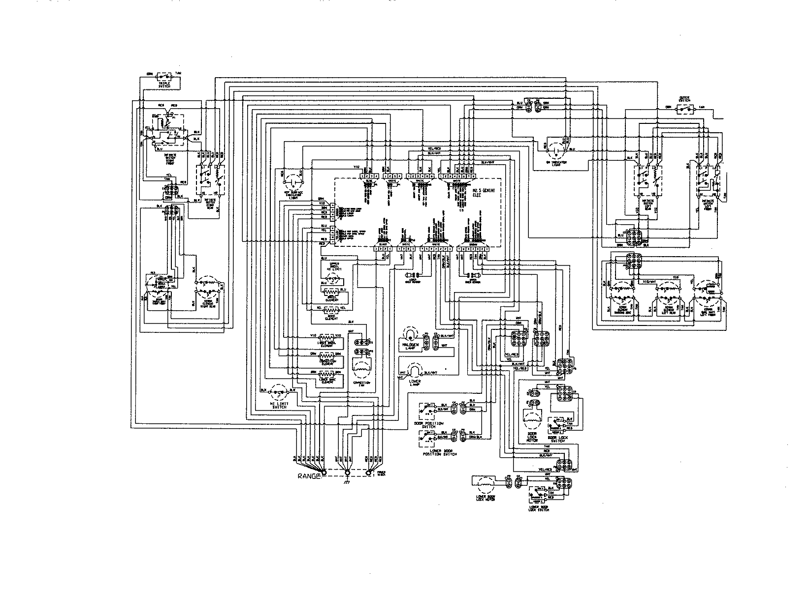 Maytag MER6875BAB wiring information diagram