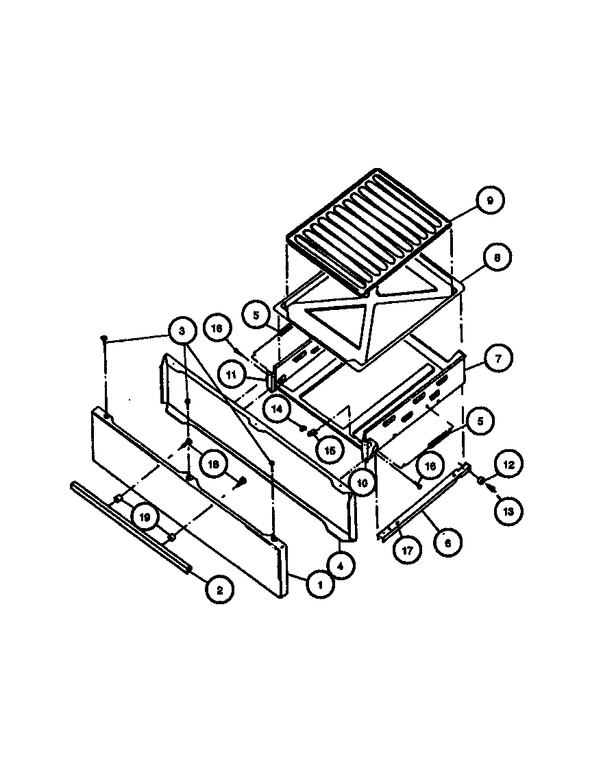 Caloric RMT375UL-P1141097NL page 5 diagram