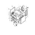 Amana SBP22AA0-P1142981NW cabinet assy diagram
