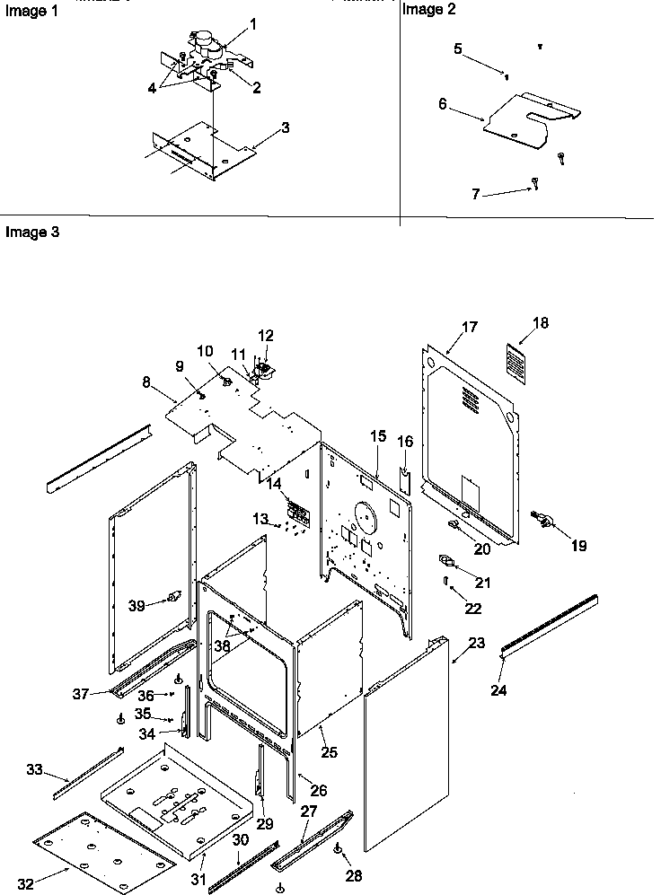 Amana ZRHSC8750E-P1130655NE cabinet diagram