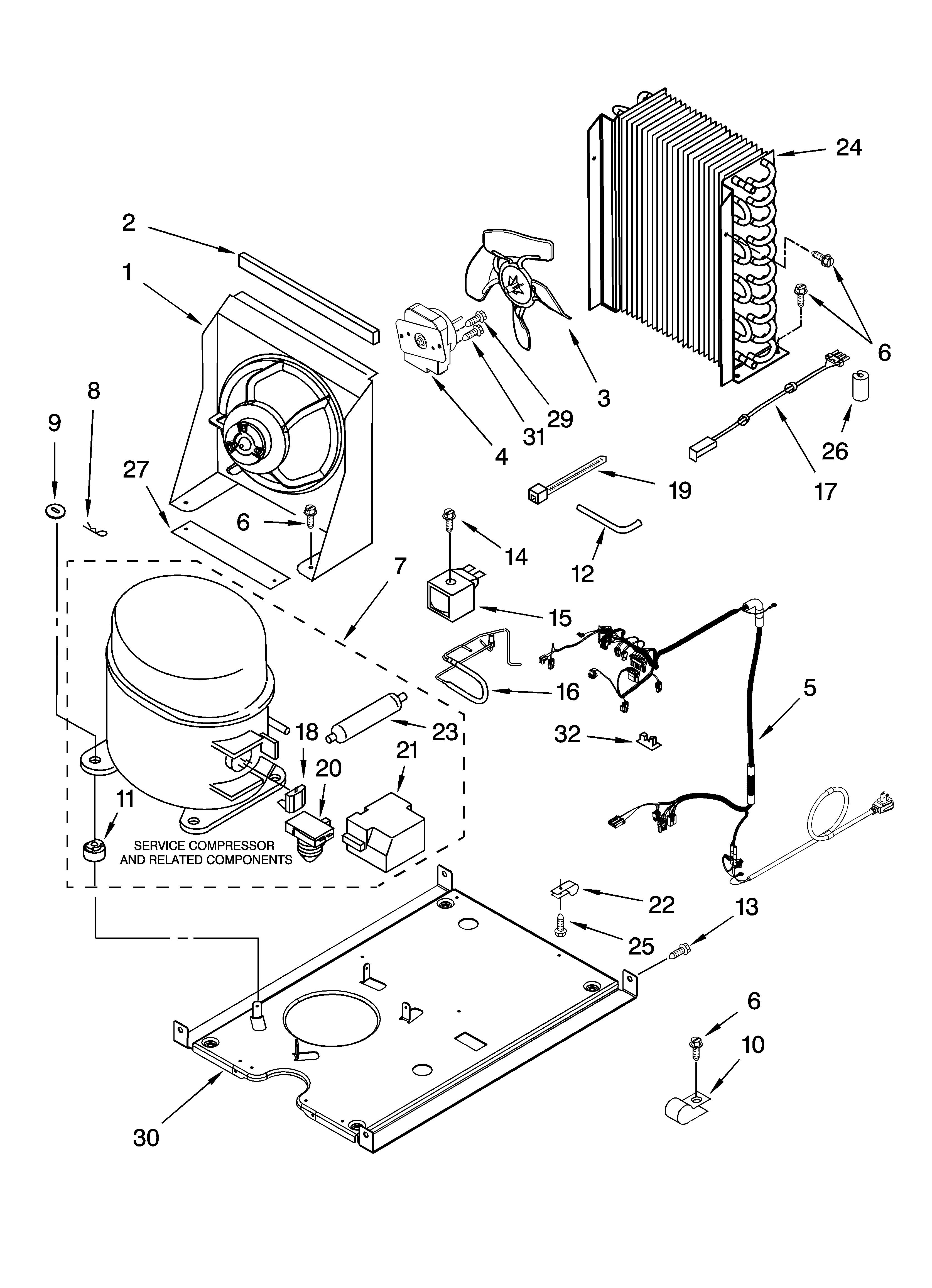KitchenAid KUIC15NLTS0 unit parts, optional parts (not included) diagram