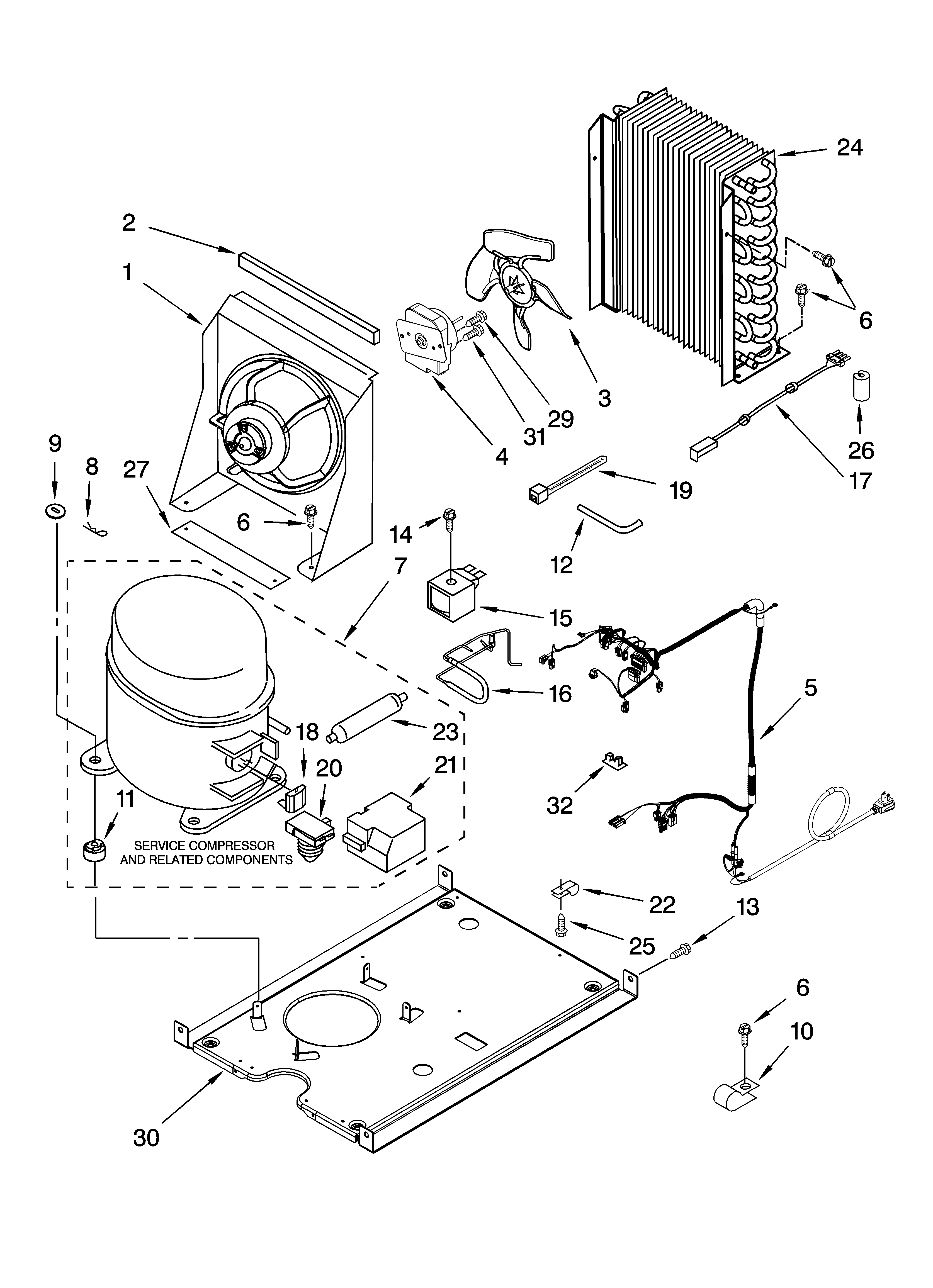 KitchenAid KUIC15NRTS0 unit parts, optional parts (not included) diagram