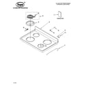Roper RME32300 cooktop parts diagram