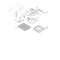 Whirlpool WLE30300 oven parts, miscellaneous parts diagram