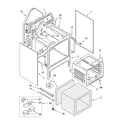 Whirlpool WLP32800 oven chassis parts diagram