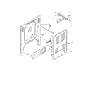 KitchenAid YKGRT607HT8 rear chassis parts, miscellaneous parts diagram