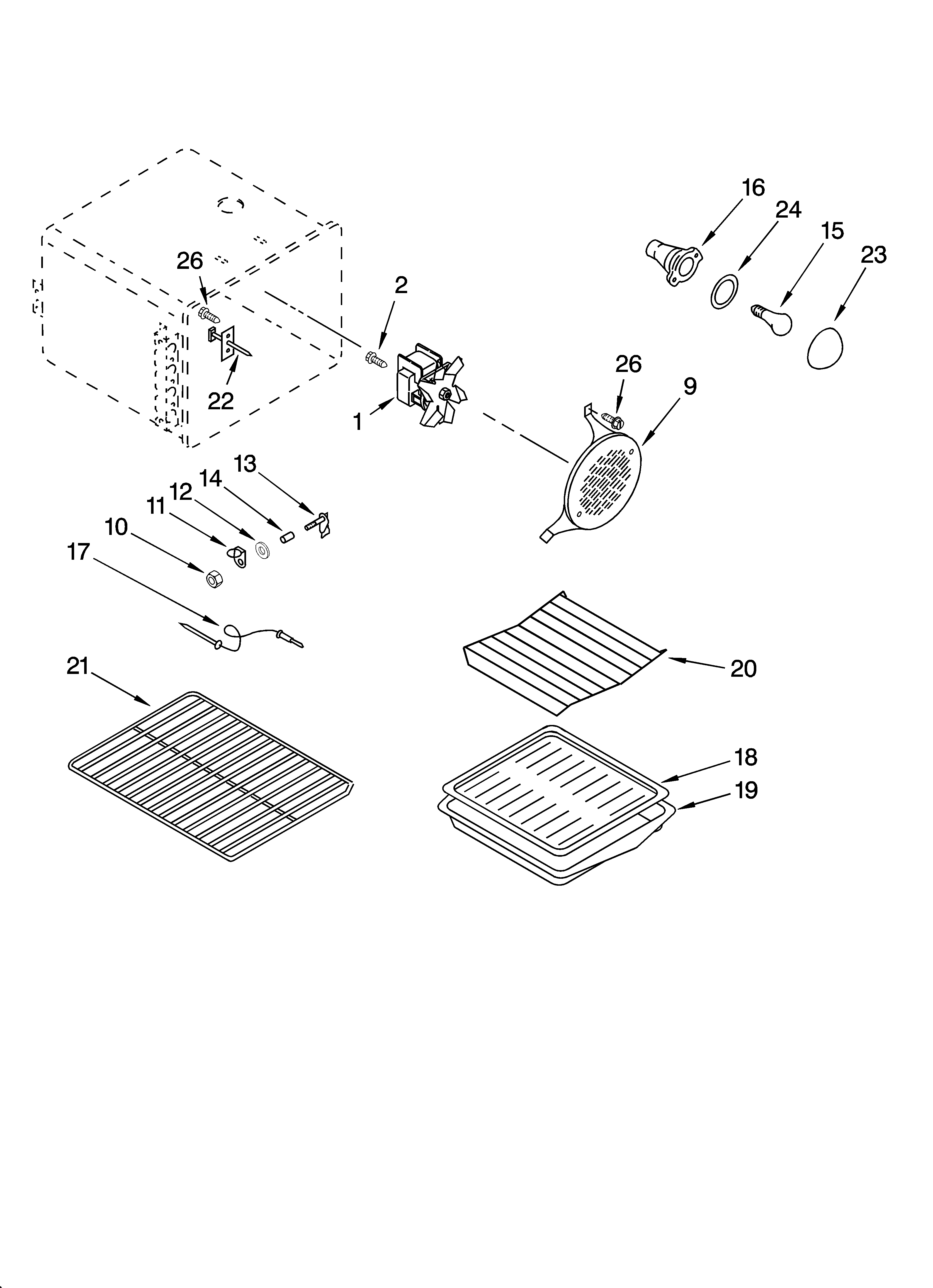 KitchenAid YKGST307HS9 oven parts diagram