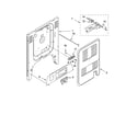 KitchenAid YKGST307HB9 rear chassis parts, miscellaneous parts diagram